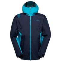 Striukė DISCOVER Shell JKT M, LA SPORTIVA, 8058428020447, 20 000 mm, RET 9, 345g, DEEP SEA TROPIC BLUE