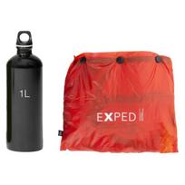 Pončo Bike + Hike Poncho UL, EXPED, 7640277846340, Medžiaga: 15 D ripstop nailonas, Svoris: 230g, Vartotojo ūgis: 160-200cm