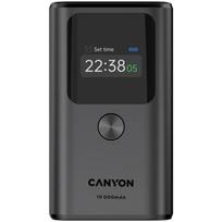 Kompaktiškas išorinis akumuliatorius su 30 W PD greitu įkrovimu ir 10000 mAh talpa OnPower 130 Tamsiai Pilkas CNS-CPB130DG CANYON