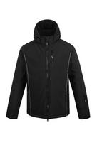 Žiemos striukė, softshell, juoda, L, Pesso, OTAVAJ-L, 95% poliesteris, 5% spandex, 300 g/m²