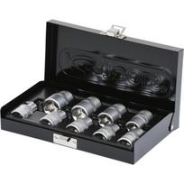 Veržliarakčių rinkinys 1/2" Torx E10-E24, 9 vnt., KSTOOLS, 911.4410, 1/2", 0.89 kg, 12 x 20 x 4 cm