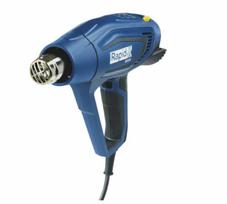 Karšto oro pistoletas R2000, RAPID, 5001342, 2000 W, 60–600 °C, 250–500 l/min, 256 x 102 x 290 mm, 1.24 kg
