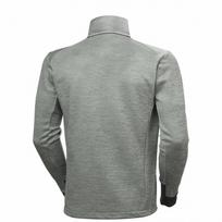 Megztinis su ilgu užtrauktuku, 100 % perdirbtas poliesteris, HELLY HANSEN, 72380_930-L, pilkas L