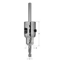 CMT Reguliuojamas galvutės priedas medienos grąžtams 521.001.11, HW, D=3-7 mm, RH