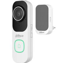 Dahua VDKP01-WG Wi-Fi vaizdo durų skambučio komplektas 2K/4 MP Ultra-Wide kamera Wi-Fi 6 PIR aptikimas dvikryptis garsas H.265+ IR naktinis matymas belaidis durų skambutis Balta