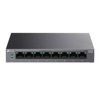 8-Port Gigabit stalinis jungiklis su 8-Port PoE+, TP-Link, LS108GP, 8× 10/100/1000Mbps, Be ventiliatoriaus, Stalas
