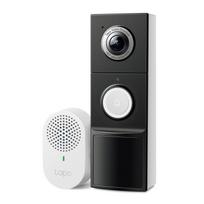 Tp-Link Tapo Vaizdo Durų Kamera Tapo D235, 10000mAh, 2K 5MP, 180° matymo kampas, dvipusis garsas, IP66, debesų saugykla