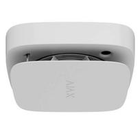 Ajax FireProtect 2 AC Heat/Smoke Jeweller belaidis dūmų ir temperatūros daviklis maitinamas iš tinklo 110–240 V su atsargine baterija 85 dB sirena 1700 m Jeweller radijo nuotolis vidaus naudojimui baltas
