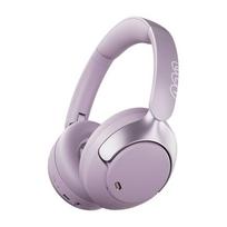 QCY H3 Pro ANC belaidės ausinės per ausis Bluetooth 5.4 Adaptive Active Noise Cancellation (ANC) iki ~50 dB 40 mm titano dinaminis garsiakalbis Hi-Res LDAC 360° erdvinis garsas iki ~40 val su ANC ir iki ~55 val be ANC reguliuojamas lankelis sulankstomas dizainas USB-C įkrovimas violetinė