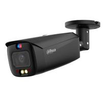 Dahua HFW3549T1-ZASPV27135S5-B 5 MP tinklo lauko bullet kamera WizSense motorinis vari-focal objektyvas 2.7-13.5 mm WDR IR 30 m PoE IP67 įmontuotas mikrofonas juodas