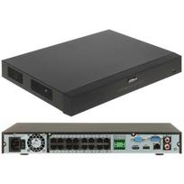Dahua NVR4216-16P-EI tinklo vaizdo įrašymo įrenginys, 16 IP kanalų, 16MP, 256Mbps, 2 SATA III, 16 PoE prievadų, 4K HDMI, 2 USB