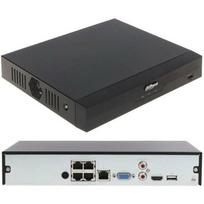 Dahua NVR4104HS-P-EI tinklinis vaizdo įrašymo įrenginys, 4 IP kanalai, 16 MP, 80Mbps, 4 PoE prievadai, 1 SATA III, 36 W, 2 USB