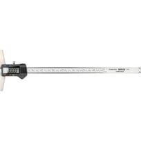 Yato YT-72252 Gylio matuoklis 0-250 mm, tikslumas ±0.03 mm, LCD ekranas, medžiaga: ABS, nerūdijantis plienas, baterija 1.55V