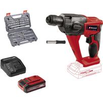 Einhell TE-HD 18 Li 4326648 Belaidė Power X-Change smūginė gręžimo ir suktuvo 18 V Li-Ion Plus 4.0 Ah Su grąžtų ir plaktuko rinkiniu Sausas ir smūginis gręžimas Raudona-Juoda