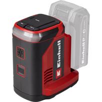 Einhell TC-ES 18/150/1 Li-Solo 1091320 Akumuliatorinė energijos stotis Power X-Change Nešiojamas inverteris 150 W AC 230 V 12 V USB-A/USB-C PD Jungtys Be akumuliatoriaus Raudona-Juoda