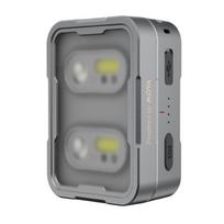 Mova LED galvos žibintų rinkinys 2 vnt MWL001 įkraunamas hands free apšvietimo komplektas Juoda