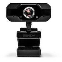 Lindy web kamera 43300, 1920x1080, 30fps, 110°, stereo mikrofonas, USB 2.0, suderinama su Windows, Mac, Linux