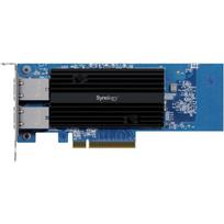 Synology tinklo kortelė E10G30-T2 10GbE, PCIe, 2 RJ-45 jungtys, 10000Mbit/s, 0-40°C, 5-95% drėgmė