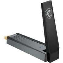 Msi belaidis tinklo adapteris GUAX18, 1800Mbps, USB, Dual-band, WPA3, 1 antena, 1201Mbit/s, juodas
