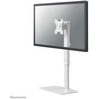Neomounts monitorių stovas FPMA-D890WHITE, 10-30", maksimali apkrova 6 kg, VESA 75x75/100x100, aukščio reguliavimas, baltas