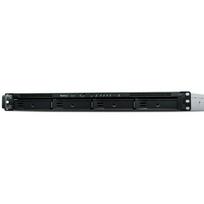 Synology Saugojimo sistema RX418, 1 eSATA prievadas, 4 3.5"/2.5" SATA diskai, 1U, maitinimo laidas, vartotojo vadovas