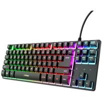 Trust GXT 833 Thado TKL, USB, 87 klavišai, RGB LED apšvietimas, 1.5 m laidas, juodas