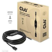 Club3D USB-C į USB kabelis CAC-1538 10m, 5Gbps, USB Type-C patinas, 1x USB Type-A moteris