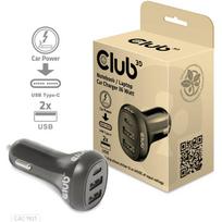 Club3D Įkroviklis CAC-1921 36W, Įėjimo įtampa 12/24V, 2x USB Type-A 5V/3A, 1x USB Type-C 5V/3A, 9V/2A, OCP, OVP, SCP, OTP