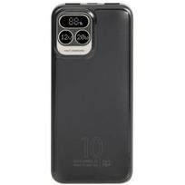 Rivacase Power Bank VA2511, 10000 mAh, 20W PD, 3A, 1xUSB-C, LCD ekranas, greitas įkrovimas