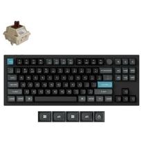 Keychron Klaviatūra Q3U-M3 80% TKL, 2.4 GHz, Bluetooth 5.3, RGB LED, 4000 mAh, 660 h baterijos veikimo laikas, PBT klavišai