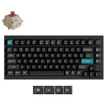 Keychron klaviatūra Q1U-M1 75% belaidė mechaninė klaviatūra, 8K polling rate, RGB LED apšvietimas, 660h baterijos veikimo laikas