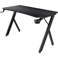 Trust kompiuterio stalas GXT 700 Omnius, 1200x600x740 mm, metalinis rėmas, juodas, 2 metų garantija, butelių laikiklis