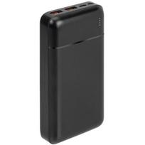 Rivacase Power Bank VA2102 BLACK, 20000 mAh, 22.5 W, 2x USB Type-A, 1x USB Type-C, LED indikatorius