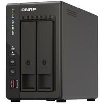 Qnap saugojimo bokštas TS-253E-8G, 2.5GbE, 8GB RAM, 2 HDMI, 2 RJ45, 2 USB 3.2, 2.5 colių SATA HDD/SSD, 2 įlankos
