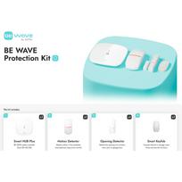 Satel Valdymo pultas WRL/BEWAVE PROTECTION KIT BEWAVE PROTECTION KIT, 868MHz, 2000m, 230V AC, Li-Ion 3.2Ah akumuliatorius
