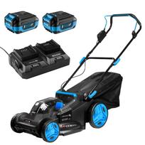 HOGERT akumuliatorinė vejapjovė 2x18V, 43 cm HT2E311-C24LM218V
