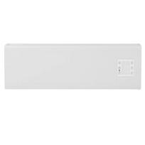 Eurom Alutherm Baseboard 1000 WiFi žemas konvekcinis šildytuvas patalpų šildymui 1000W WiFi išmanus valdymas montuojamas ant sienos ir pastatomas