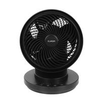 Eurom Vento 3D Comfort stalinis ventiliatorius patalpų vėsinimui 50W 3D osciliacija 8 greičiai nuotolinis valdymas juoda