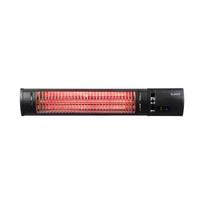 Eurom Golden 1500 Shadow infraraudonųjų spindulių terasos šildytuvas laukui 1500W IP65 nuotolinis valdymas iki 20m2 juoda
