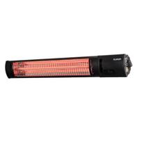 Eurom Golden 2500 Shadow infraraudonųjų spindulių terasos šildytuvas laukui 2500W IP65 nuotolinis valdymas iki 25m2 juoda