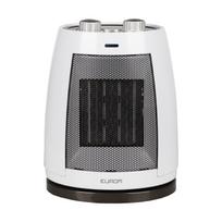 Keraminis ventiliatorinis šildytuvas kambariui ir stovyklavimui su termostatu ir apsauga nuo apvirtimo 1500W iki 60m³ pastatomas Safe-t-Heater 1500 Eurom