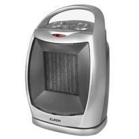 Keraminis ventiliatorinis šildytuvas kambariui ir stovyklavimui su termostatu ir sukimu 1500W iki 60m³ pastatomas SF 1525 Eurom