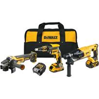 Dewalt Įrankių rinkinys DCK308DM-QW, 18V, 3 įrankiai, 2Ah akumuliatorius, 4Ah akumuliatorius, 2A įkroviklis, bešepetė atsuktuvas