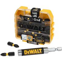 Dewalt EXTREME® FLEXTORQ® 25mm PZ2 rinkinys DT70621T-QZ, 25 vnt., plastikinis dėklas, TSTAK suderinamumas, magnetinis vairas