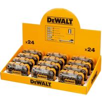 Dewalt veržliarakčių ir atsuktuvų rinkinys DT71516M-QZ, 24 vnt., 6-13mm veržliarakčiai, 17 atsuktuvų antgalių, adapteris