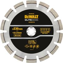 Dewalt Pjovimo diskas DT20466-QZ 230mm x 22.23mm Segmentu asfalto deimantinis diskas, 1 vnt., 26.7 cm, 1 cm, 25.5 cm, 0.695 Kg