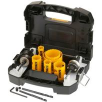 Dewalt Skylės pjūklas DT90358-QZ 10 vnt Bi-Metal, 20mm-64mm, 44mm pjovimo gylis, 2 mandreliai, 2 pilotiniai grąžtai