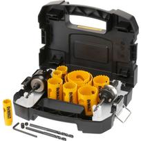 Dewalt Bi-Metal skylu pjovimo rinkinys DT90361-QZ, 13 vnt., Juoda/Geltona, Bi-Metal, Integruotas mandrelis