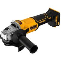 Dewalt DCG407N-XJ 18V XR bešepetė 125mm kampinė šlifuoklis su jungikliu, 9000 RPM, 1.6kg, 22.23mm skersmuo, be akumuliatoriaus