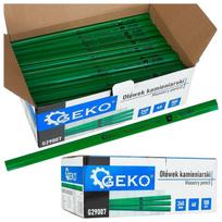 Geko mūro zymeklis G29007 240 mm 4H, žalias, 100 vnt. didmeninė pakuotė, tvirtas korpusas